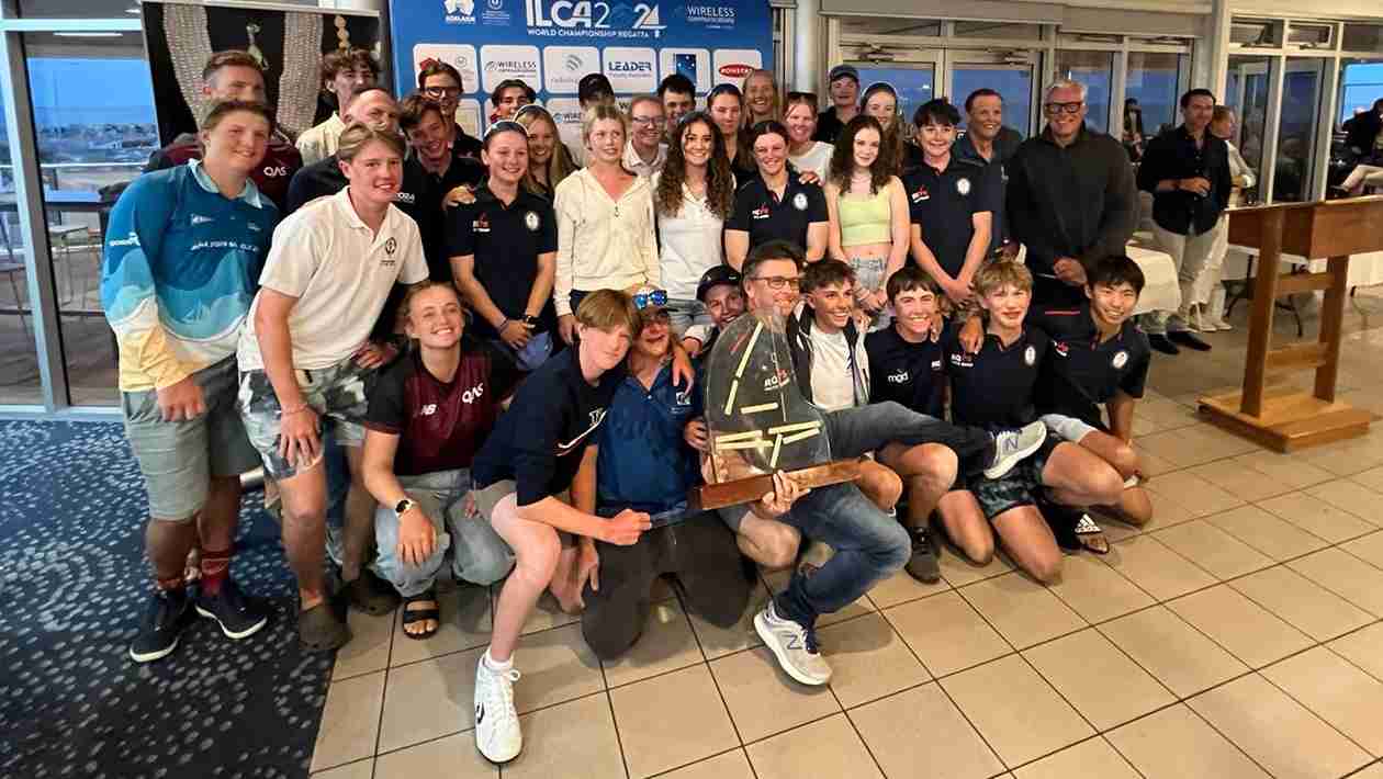 RQYS Team Make History at the 2024 Laser Nationals in Adelaide